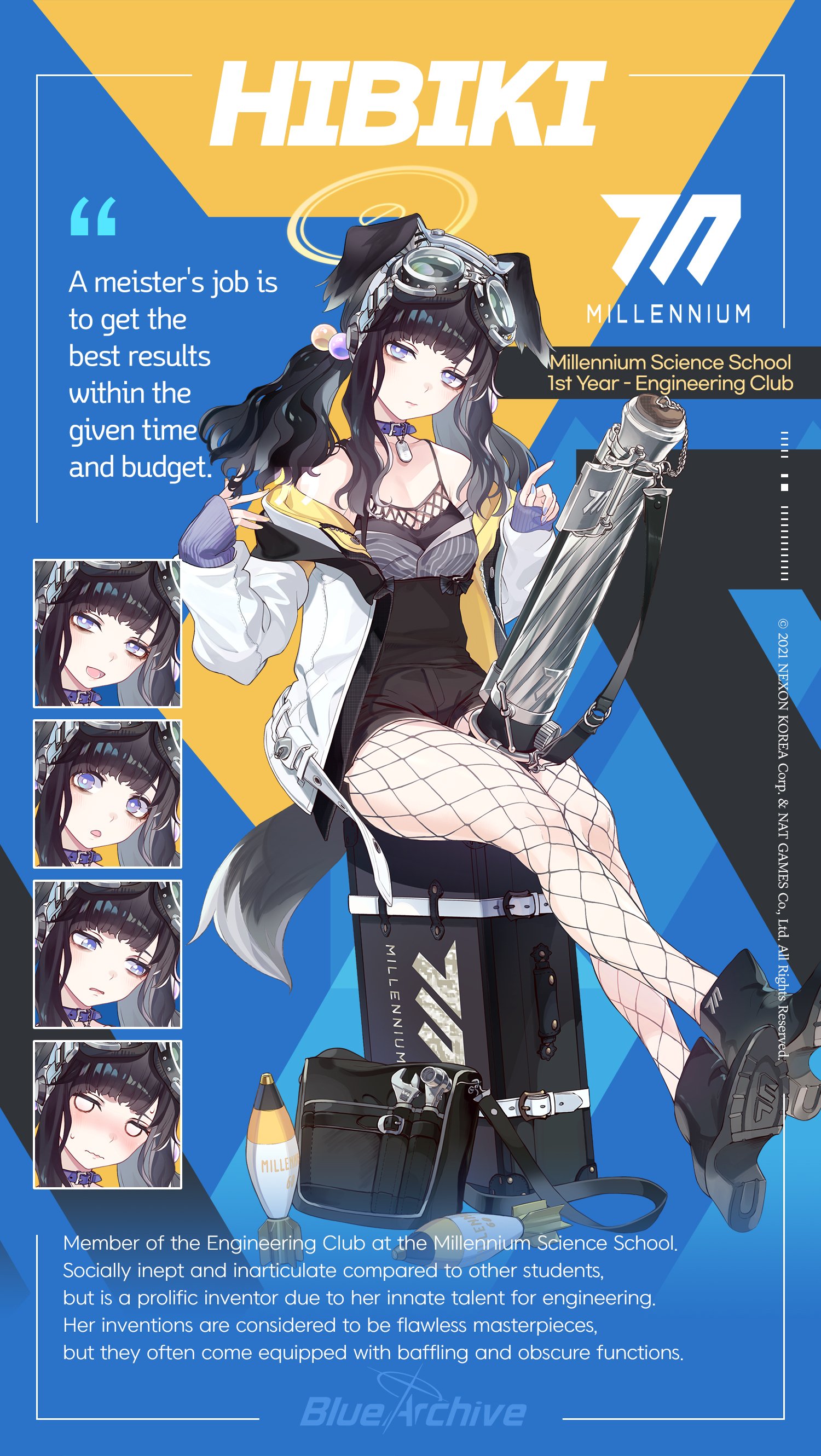 Blue archive hibiki